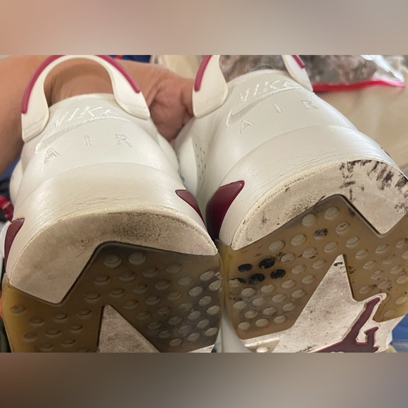 Jordan 6 Retro Maroon (2015) 💯 Authentic - Picture 8 of 12